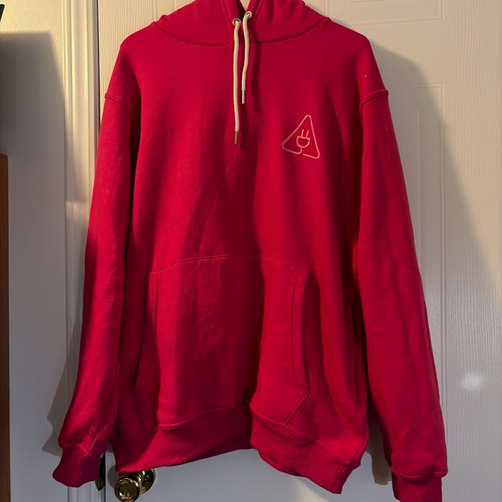 Plug Life Hot Pink Large Hoodie